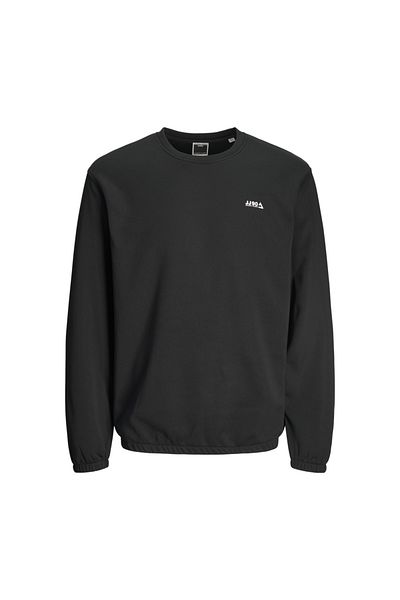Jack & Jones Crew Neck Men's Sweatshirt - Chest Logo Printed, Basic