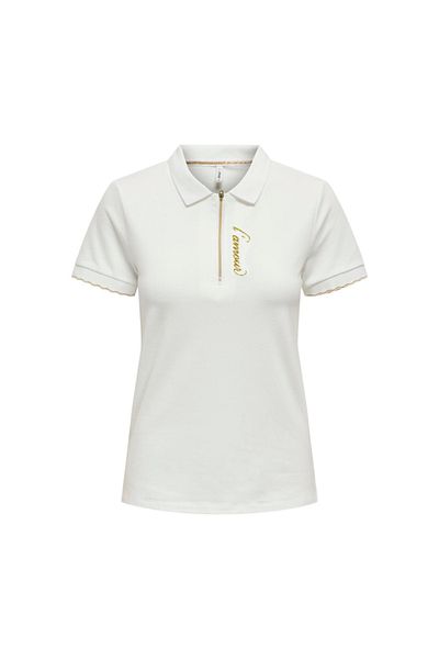 ONLY Onltilda Women's Polo Top - S/s Cs Jrs T-shirt