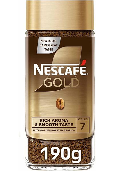 Nescafe Gold Dark Roast Instant Soluble Coffee 190g