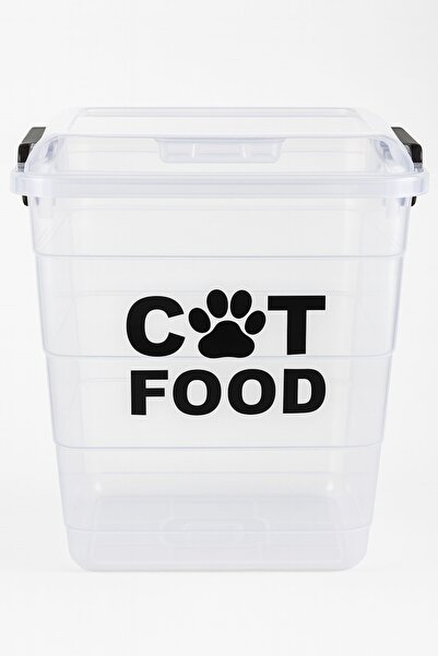 DEEMBRO 7Liter Cat Food Storage Container 23X22X23 cm