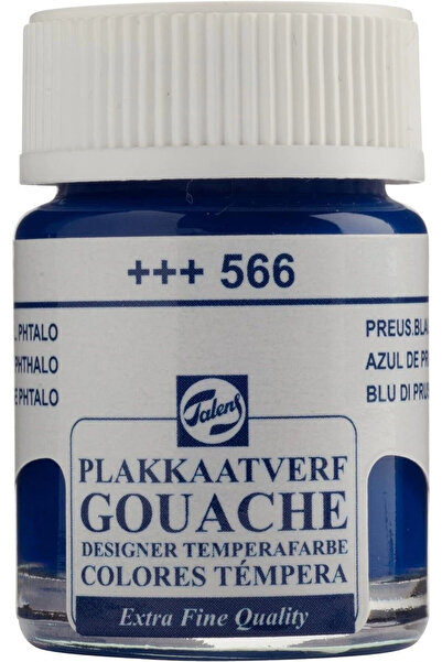 Talens Gouache Jar 16ml Guaj Boya Prussian Blue Pht / 566