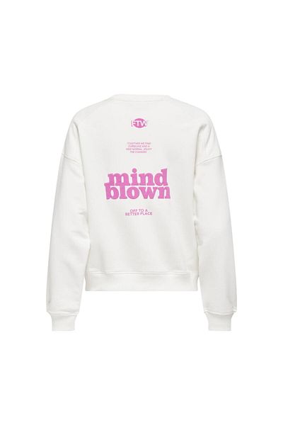 ONLY Onldıana L/S Sporty O-Neck Box Ub Women's Sweatshirt