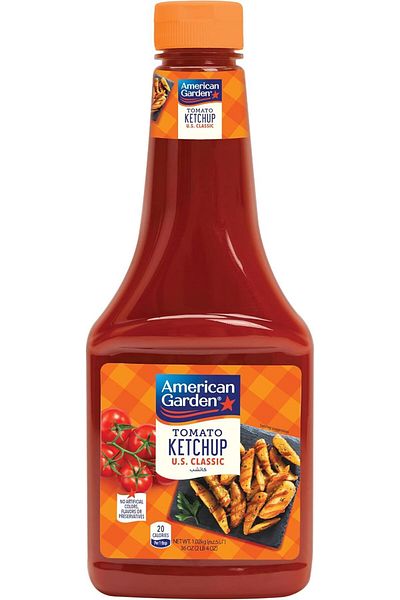 american garden U.S. Ketchup, Vegan, Gluten-Free, 1.02 kg