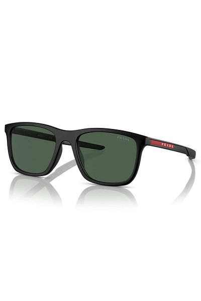 Prada Men Square Marianne Sunglasses- Ps 10ws - Lense Size:54mm - Matte Black