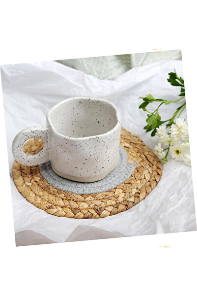 Generic Ceramic Coffee Mug with Handle, 300ml, White