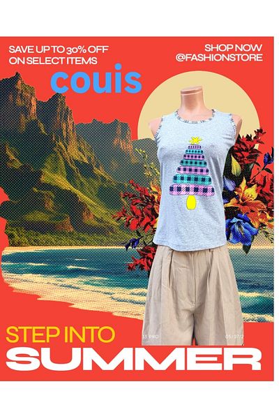 couis Women's T-Shirt Cotton