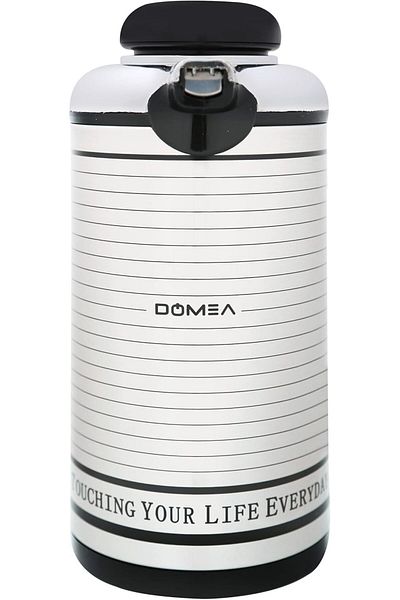 DOMEA قارورة مشروبات مفرغة من الفولاذ المقاوم للصدأ، ترمس معزول حراريًا، مانع للتسرب، للشاي والقهوة والماء