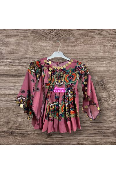 MODA Local Hamavi Girl's Dress (Within Shawl and Belt)
