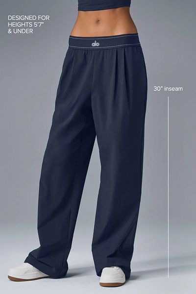 Butik Navy Blue Comfortable Fit Jogger Pants