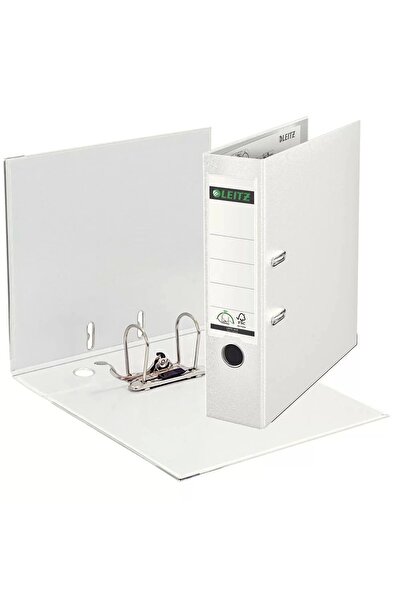 Leitz 1010 Beyaz Geniş Plastik Klasör
