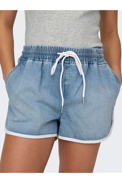 ONLY Pantaloni scurți din denim pentru femei Onlpırece Pull-up Dnm
