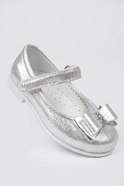 epaavm Sedef Parlak Kız Bebe Ayakkabı