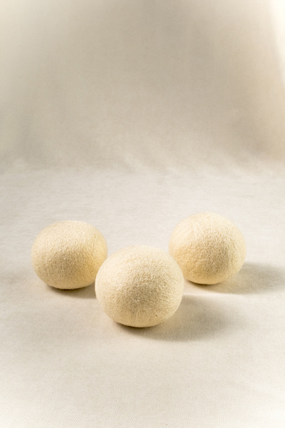 Fecra Zıpzıp 3’lü XL Yün Kurutma Topu + Lavanta Yağı – %100 Organik Doğal Çamaşır Yumuşatıcı