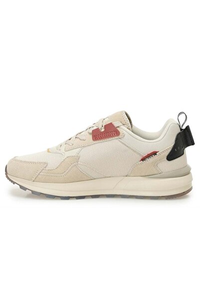 Lotto Rivolı Genuine Leather Unisex Sports Shoes Beige