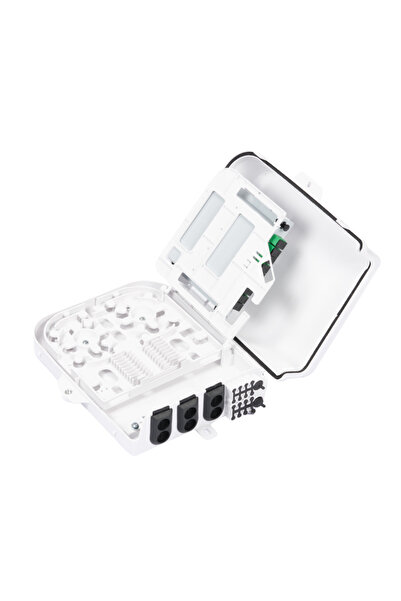 fibx Gpon 8 Port FTTH Fiber Optik Sonlandırma Kutusu, Kaset Tipi Splitter Uyumu, Boş