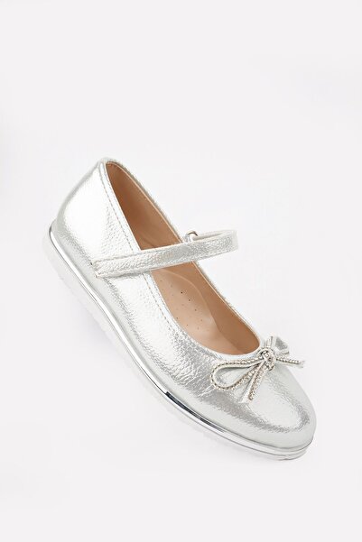 epaavm Termo Taban Bıyık Fiyonk Gümüş Star Kız Çocuk Ayakkabı