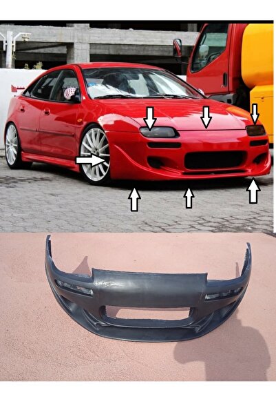 Genel Markalar Mazda Lantis Uyumlu Ön Tampon Boyasız Siyah Fiber Ürün