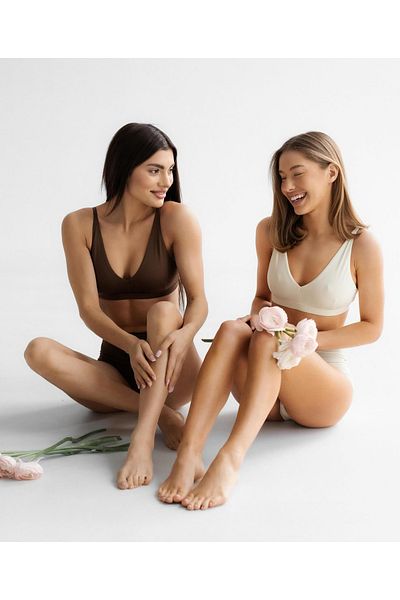 CEGEB High Waist Basic Laser Cut Bikini Panties Kilot