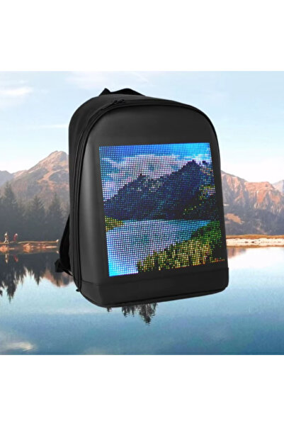 Lara Waterproof Motorcycle Backpack, Smart, With LED Display, Wifi, Usb, 23l