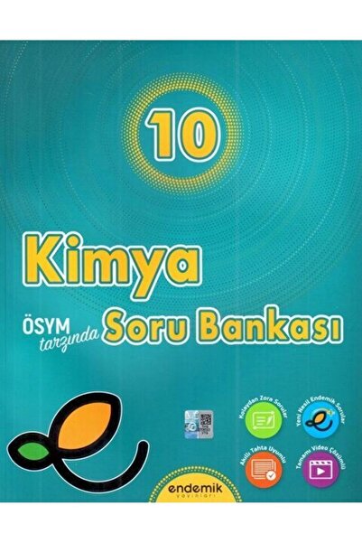 Endemik Yayınları Endemik Yayınları 10. Sınıf Kimya Soru Bankası