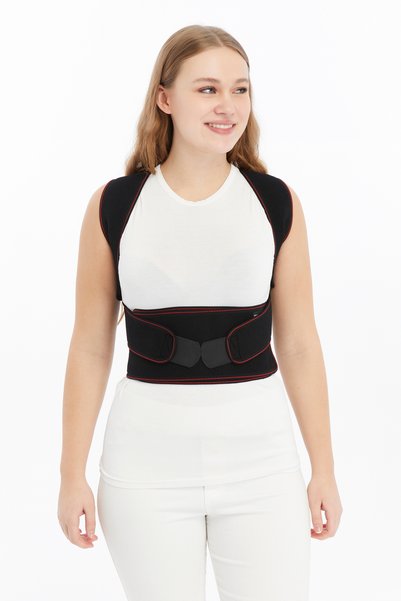 orthohealthmedical Upright Posture Corset, Back Corset, Anti-Hunchback Medical Waist Corset, Unisex Upright Posture Corset. Comes with Gel as a Gift.