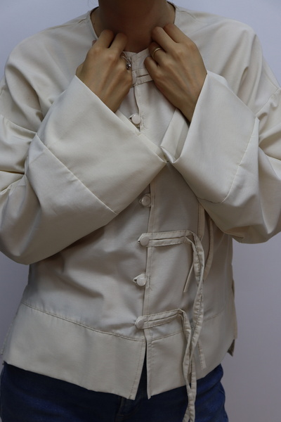 trendhazan A KALİTE TERRYCOTTON KUMAŞ BİSİKLET YAKA ÖNDEN DÜĞMELİ FİYONK DETA...