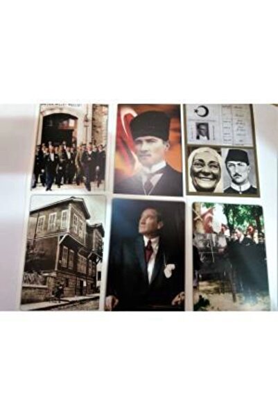 şahane parti Mini Atatürk Köşesi Poster 15 Adet Farklı Resim