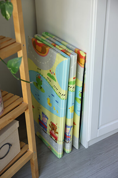 Coolmats Katlanabilir Çocuk Oyun Halısı, 200x130x1 cm Oyun Matı