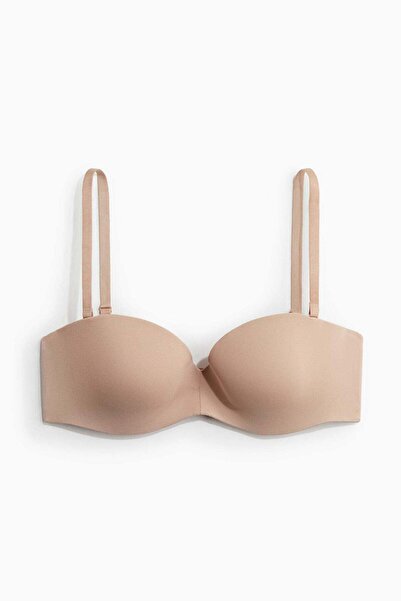 H&M Padded microfibre balconette bra