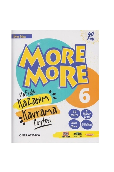 Kurmay Yayınları Kurmay Elt More And More 6. Sınıf Haftalık Kazanım Kavrama F...