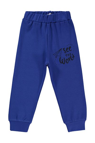 Civil Boys 2-5 Years Old Boy's Sweatpants - Saks Blue
