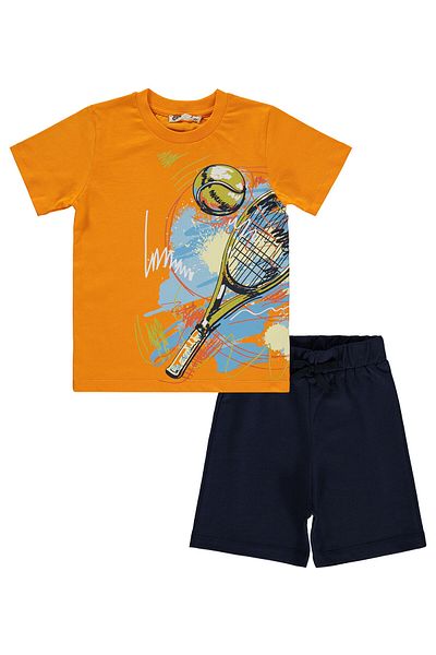 Civil Boys 2-5 Years Old Boy's Suit, Light Orange