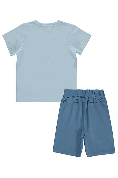 Civil Boys Boy's Suit 2-5 Years Old Ice Blue Textile Studio Gloves