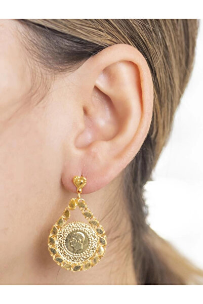 YİĞİTBAŞI Yiğitbaşı Gold 22 Ayar Uruplu Küpe (3320)