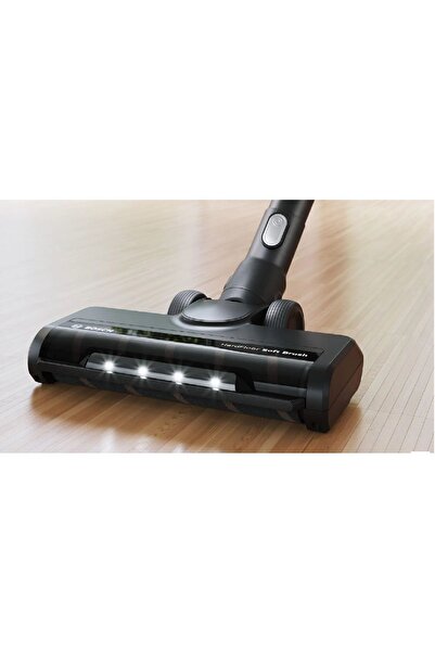 Bosch Βούρτσα κεφαλής Turbo για σκληρό δάπεδο, συμβατή με τη σειρά Unlimited 6-7-8 (Πρωτότυπο) Μαύρο