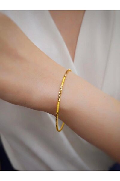 YİĞİTBAŞI 22 Ayar 10gr Kalemli Ajda İşçiliksiz Bilezik