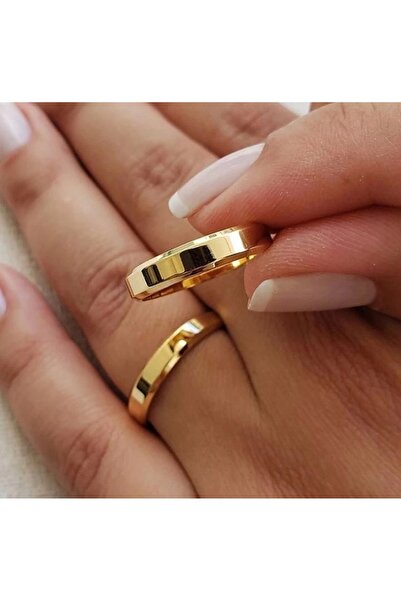 YİĞİTBAŞI Yiğitbaşı Gold 22 Ayar 2mm Alyans Yüzük 31759