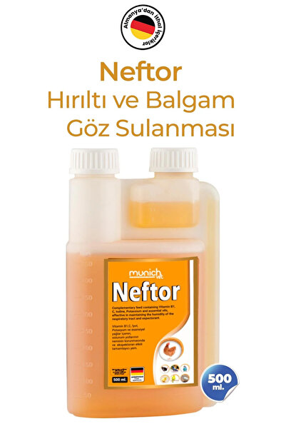 Munich Vet Munichvet Neftor -hırıltı -göz Sulanması-500ml