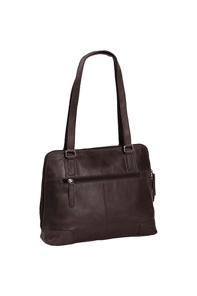 The Chesterfield Brand Geantă de umăr Wax Pull Up 0 din piele, compartiment pentru laptop de 30 cm