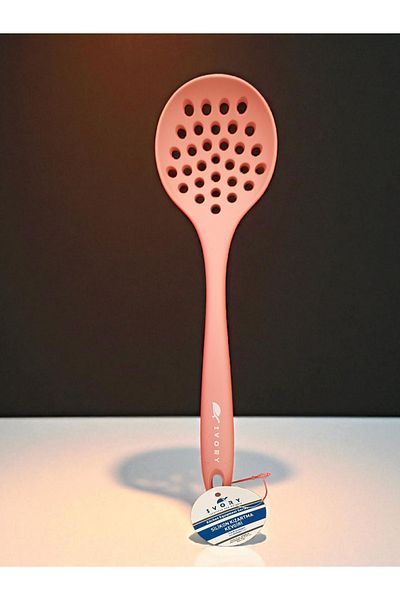 EMPA A V M Ivory Fireproof Non-Stick Silicone Frying Colander