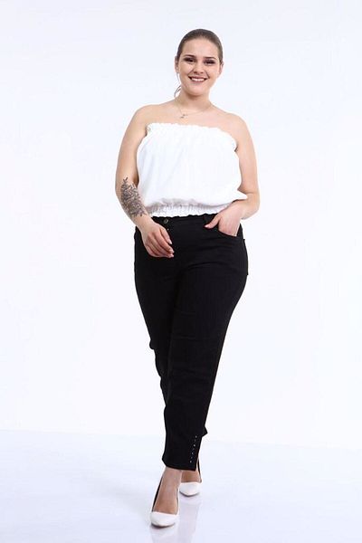 BİrHoşButik Plus Size Pants
