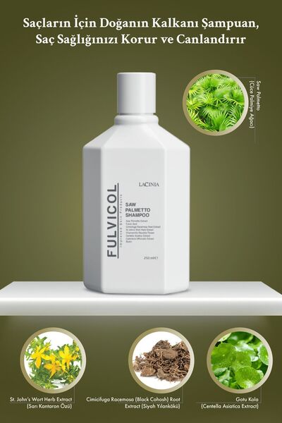 Lacinia Fulvicol Saw Palmetto Saç Bakım Şampuanı 250 ml
