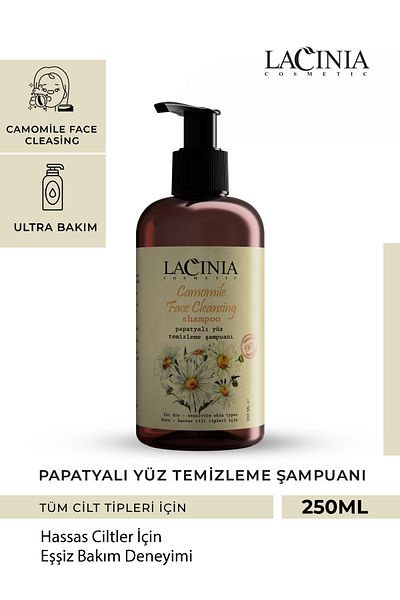 Lacinia Chamomile Extract Facial Cleansing Shampoo 250 Ml