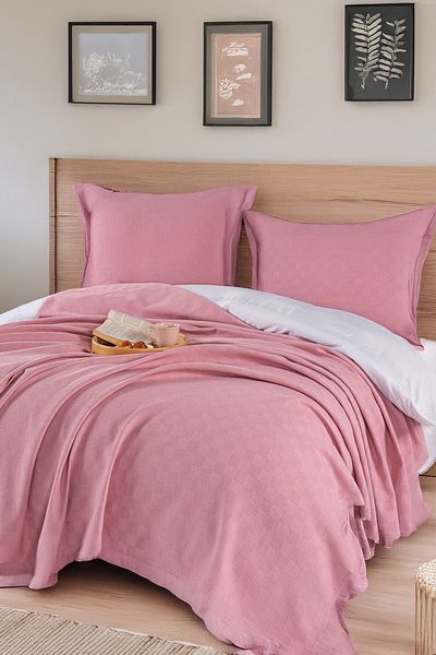 Isessia Loya 100% Cotton Double Pique |   Bedspread |   Seat Cover |   200 X 230