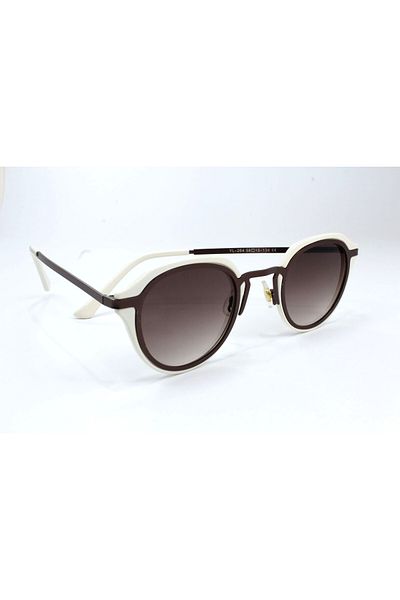 JULIANO 264 White/brown 58 Sunglasses