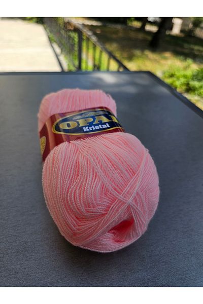 OPAL Crystal Hand Knitting Yarn No:977 Crystal Fiber Soap Dish Pouch Knitting Yarn 100Gr-475Mt