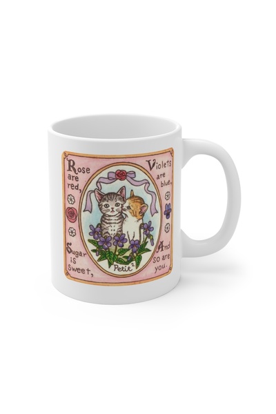Mio Life Vintage Cat Mug