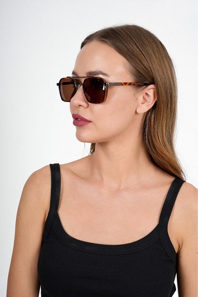 Polo Exchange 0039 Brown/Brown 54 Polo Exchange Sunglasses