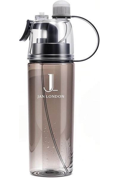 JAN LONDON JL 2-in-1 Misting Water Bottle – Leak-Proof, Portable Hydration for Sports, Outdoor Activities