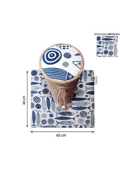 nijiartdesign لوح خدش للقطط فاخر منقوش ملون مقاس 50 سم مع قاعدة مطلية ناعمة من الإسفنج صديقة للبيئة